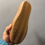 New style genuine leather loafers for men - casual, laid-back shoes with soft leather and thick sole.