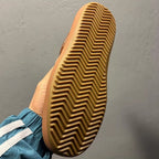 New style retro top-grain cowhide platform casual sneakers made of genuine leather, handcrafted.