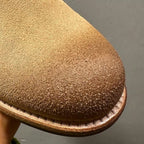 High-end Chelsea boots - distressed genuine leather short boots made of smooth cowhide for men