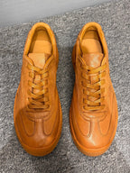 Men's leather shoes - Durable sports shoes - Men's fashionable low-top casual shoes - Height-boosting shoes