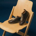 Handmade cowhide high-top shoes - Comfortable retro sports shoes - Fashionable casual sports shoes