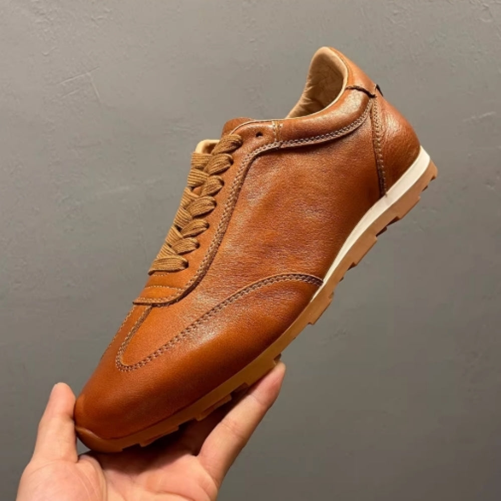 Leather men's casual shoes, comfortable, multi-purpose, durable, simple and practical sports shoes