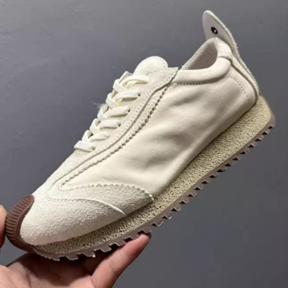 New style soft-soled soft-leather comfortable handmade street casual shoes, Deqin brand shoes