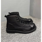 Leather Vintage Style Men's Boots - High-Quality Ankle Leather Boots - Luxurious Handmade Leather Boots