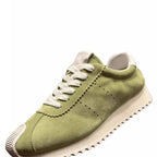 Men's casual sports shoes, thick-soled walking shoes, fashionable genuine leather sports shoes