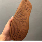 A retro-style round toe fashion casual leather shoe, equipped with a soft inner lining and a thick sole.