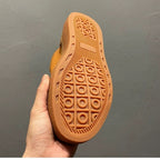 High-top green men's leather boots, designed to be comfortable and soft, are a casual style of boots.