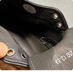 Mapi high-top men's leather shoes, with soft soles and comfortable uppers, suitable for casual occasions.