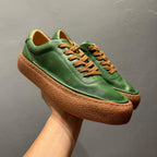 Handmade men's comfortable leather casual shoes with soft soles, casual men's shoes