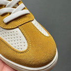 Men's classic leather sports shoes - featuring a breathable porous design and retro Deke style