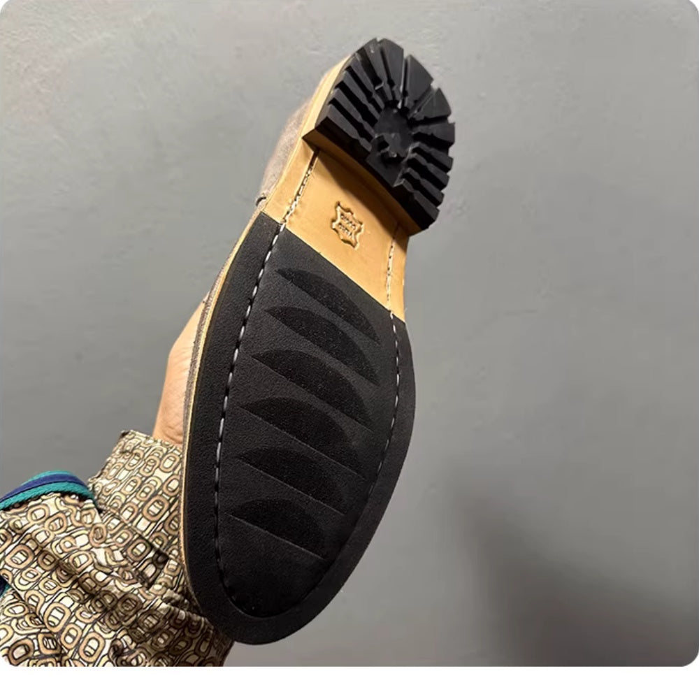 Cortade Shoe - Business Men's Leather Shoes - New Style - Classic British Casual Shoes