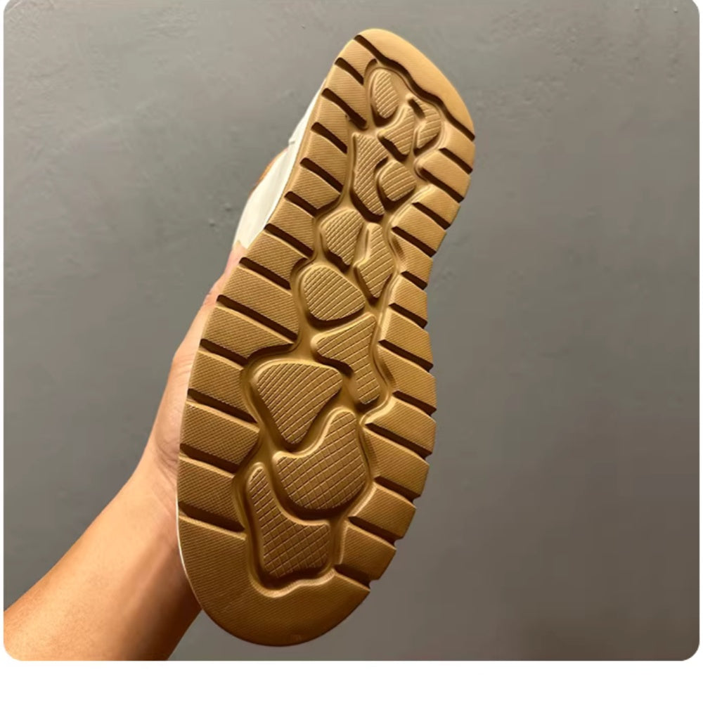 Men's new high-top sports shoes - a retro and fashionable design, with soft soles and breathable uppers.