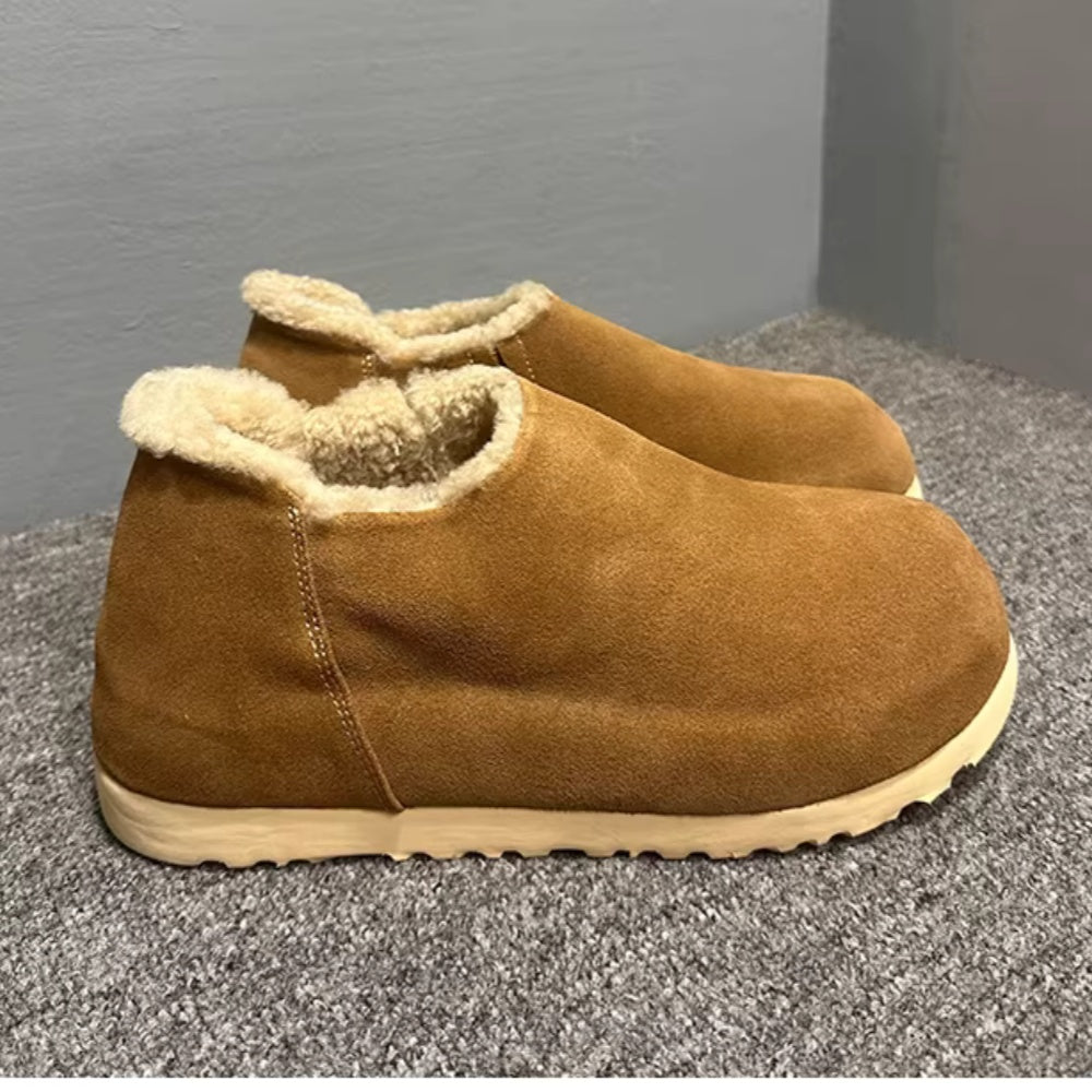 Winter new style wool snow boots, specially designed for men, with an added layer of insulation