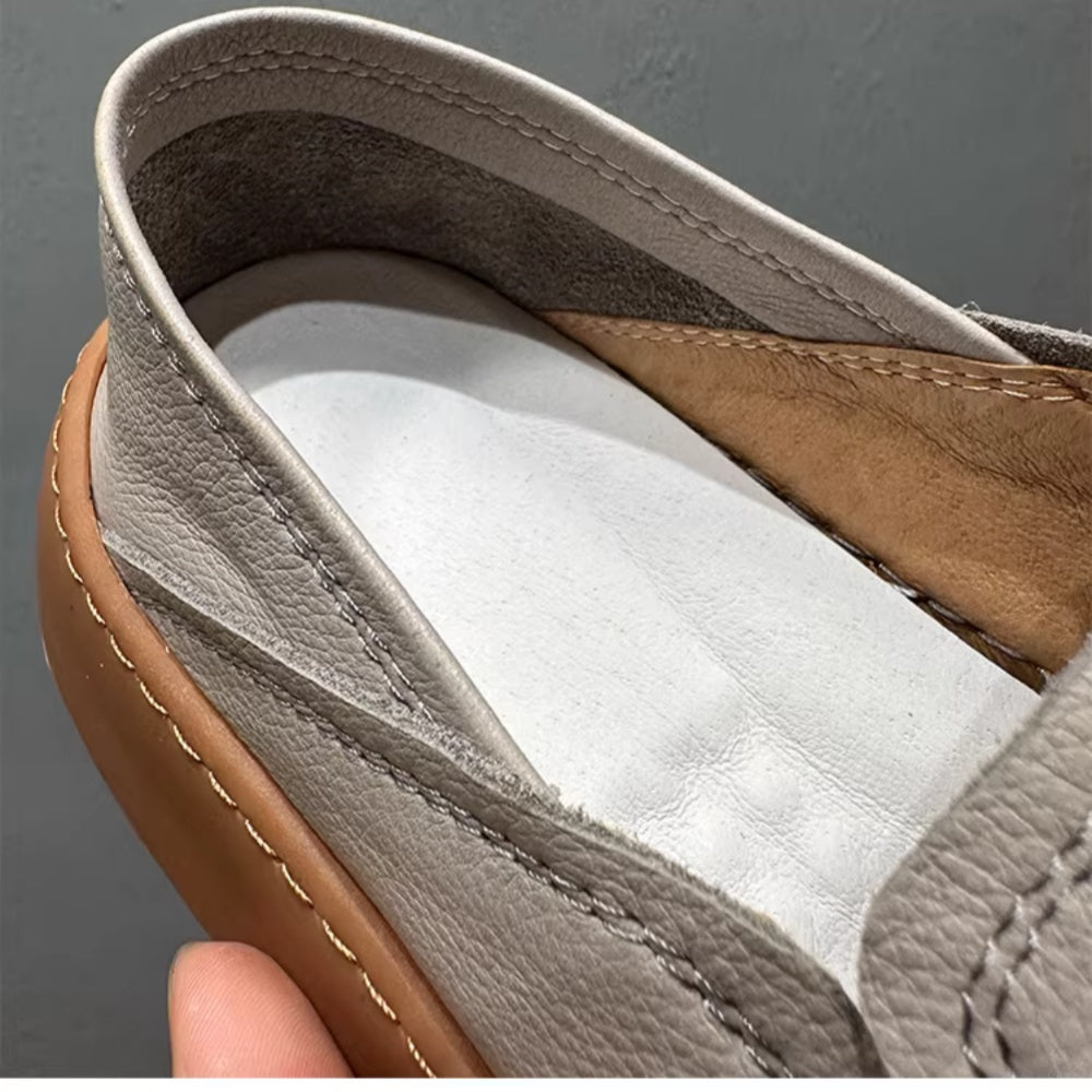 New thick-soled genuine leather British-style genuine leather multi-functional men's casual shoes