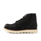 WL Goodyear-taped genuine leather custom-made black boots - fashionable high street casual boots