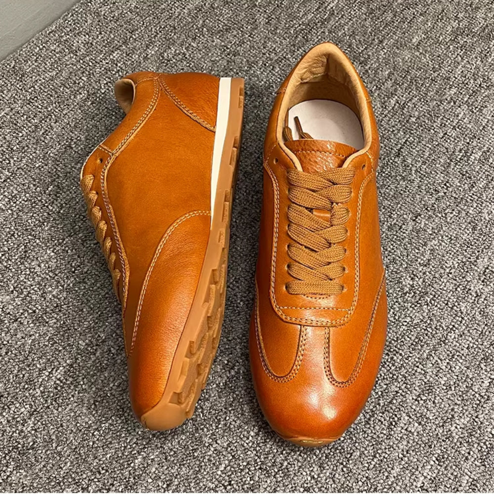 Leather men's casual shoes, comfortable, multi-purpose, durable, simple and practical sports shoes