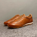Leather men's casual shoes, comfortable, multi-purpose, durable, simple and practical sports shoes