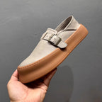New thick-soled genuine leather British-style genuine leather multi-functional men's casual shoes