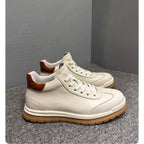 Men's new high-top sports shoes - a retro and fashionable design, with soft soles and breathable uppers.