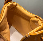 New men's leather shoes - Slip-resistant and durable, suitable for casual wear men's high-top shoes