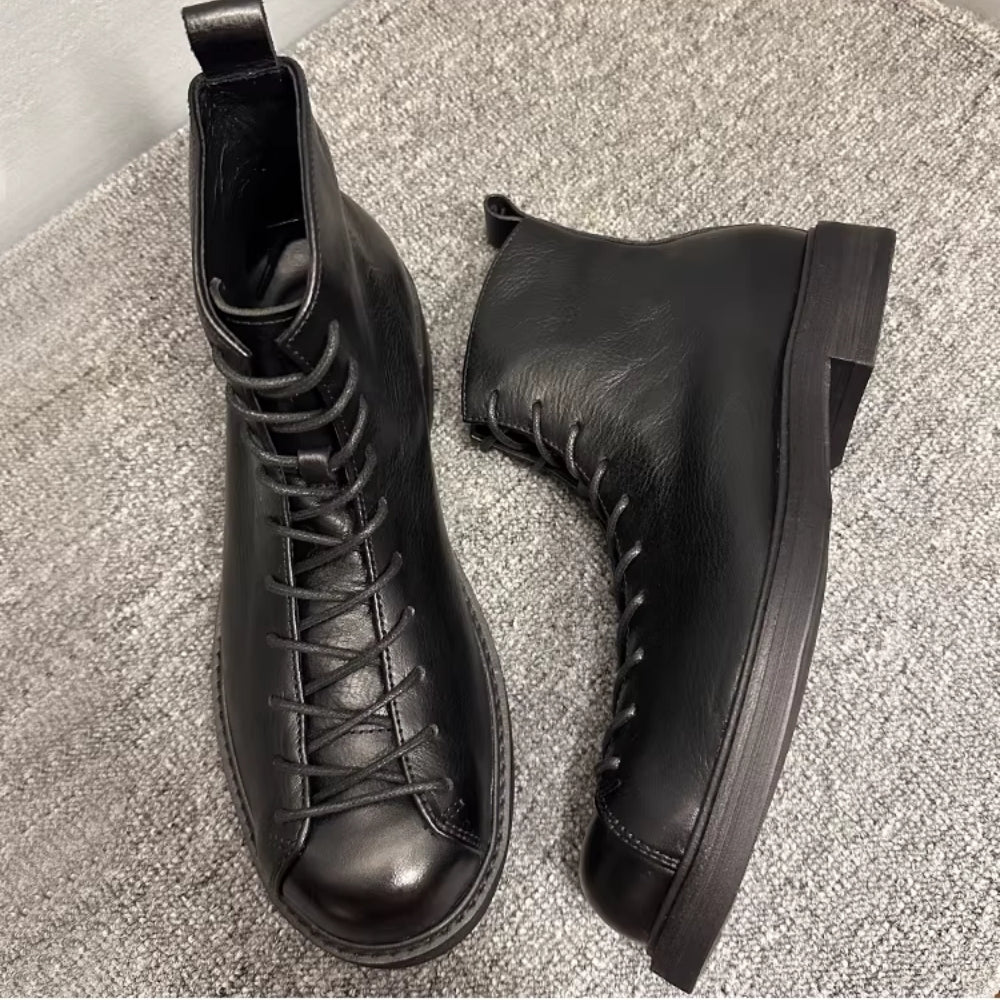 Vintage genuine leather Chelsea boots, new design, top-quality cowhide material men's boots