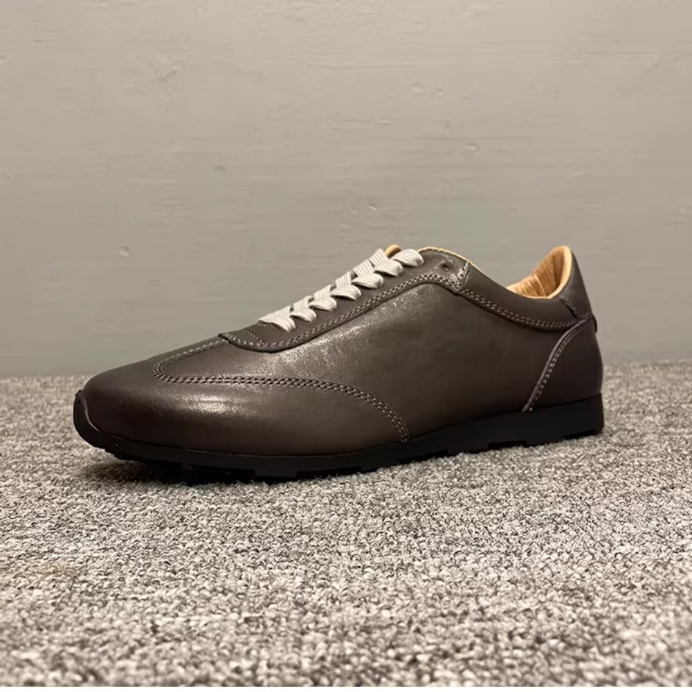 Leather men's casual shoes, comfortable, multi-purpose, durable, simple and practical sports shoes