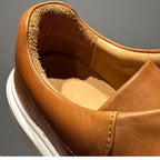 A new trendy casual shoe in a retro style, featuring lightweight and sturdy height-increasing features