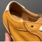 The new leather perforated men's retro training shoes are suitable for light and active wearing needs.