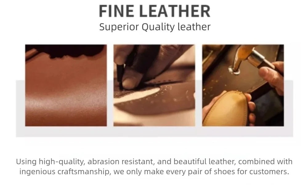 QHCCID Handmade Horsehide Loafers for Men Retro Casual Shoes Lazy Shoes Loafers New Style men’s shoes