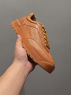 Men's leather shoes - Durable sports shoes - Men's fashionable low-top casual shoes - Height-boosting shoes