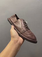 Men's handcrafted casual leather shoes - Soft leather, adjustable laces to ensure breathability