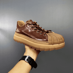 GG Men's High-end Retro Casual Shoes - Low-top design, handcrafted leather shoes with various styles
